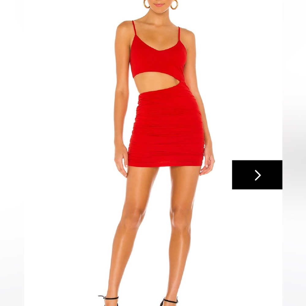 Superdown Darcey Ruched Dress Size Medium NWT